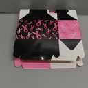 Pasimy 48 Pieces Breast Cancer Awareness Gift Boxes Pink Ribbon Favor Boxes Faith Hope Cure Goodie Candy Treat Boxes for Women Girls Breast Cancer Awareness Gifts Public Charity Supplies