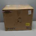 INTEX C2500 Krystal Clear Cartridge Filter Pump for Above Ground Pools: 2500 GPH Pump Flow Rate  Improved Circulation and Filtration  Easy Installation  Improved Water Clarity  Easy-to-Clean