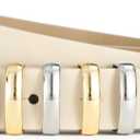 White Leather Belts for Women Stylish Casual Waist Belt Dress Belt Ladies White Belt for Jeans (Beige)
