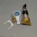 Spin Down Sediment Filters, 40-50 Micron Reusable Water Prefilter System, 3/4" MNPT,BPA-Free Lead-Free Heavy Duty Brass