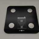 Scale for Body Weight and Fat Percentage, RunSTAR Digital Accurate Bathroom Smart Scale with Large Display, FSA&HSA Eligible 13 Body Composition Analyzer Sync App (Black)