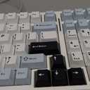 AULA F99 Wireless Mechanical Keyboard, Hot Swappable Custom Keyboard,Pre-lubed Linear Switches,Gasket Structure,RGB Backlit Gaming Keyboard (Blue&White)