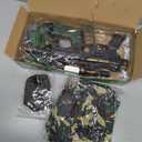 GIFTINBOX Kids Army Costume For Boys Military Soldier Costume with Army Toys, Dress Up Army Halloween Costumes for Kids Boys 11-12