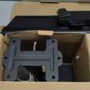 Klearlook Keyboard Tray Under Desk with 360 Rotation, Ergonomic Computer Keyboard & Mouse Tray 25"W11.02"D Sit Stand Desk Keyboard Holder w/Wrist Rest & Storage Drawer (Height is not Adjustable)