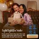 Friendship Gift for Women, 3D Illusion Lamp for Bestie, Wife, Best Friend Birthday Graduation Gifts for Women Daughter & BFF Birthday Holiday, 7 Colors+3 Modes, Dimmable