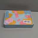 Blue Wig for Women Light Blue Short Bob Wigs with Bangs 14 Inch Loose Wavy Wig Synthetic Blue Purple Highlight Wigs Curly Cosplay Wig Shoulder Length Colorful Wigs for Girl Daily Party Costume Wigs