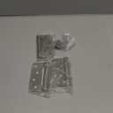 3 Pack Self Closing Door Hinges, 4 Inch Spring Loaded Door Hinges, Adjustable Tension for Garage, Front Door, Back Door, for Left and Right Hand Door, 1/4'' Radius Corners, UL Listed