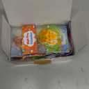 Non Candy Valentines Gifts for Kids School Class-28 Pack, Valentine Day Classroom Exchange Cards with Heart Sticky Hands Toys for Toddler Boy Girl, Party Favors Goodie Bag Stuffers Treat Prizes