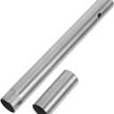 YARNOW Barbecue Skewers Storage Tube 11.92In Stainless Steel Waterproof Organizer Cylinder for Grill Utensil Storage and Outdoor Cooking Tools