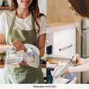 4 Pcs Blue Spring Hydrangeas Kitchen Towels, 27.5x20 Inch Watercolor Floral Decorative Kitchen Hand Towels, Summer Farmhouse Absorbent Dishcloth Fast Drying for Cooking (Hydrangeas)