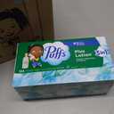 Puffs Plus Lotion Facial Tissues, 8 Family Boxes, 124 Facial Tissues per Box, Allergies and Colds
