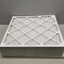 Amazon Basics 20x20x1 Air Filter 6-Pack, MERV 11 AC Furnace Filters, Dust, Pet, Allergy Control, Electrostatic (Actual Size: 19.75 x 19.75 x .75)