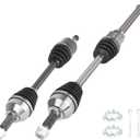 TadaMark 2PCs Front CV Axle Shaft Assembly Fit for Nissan Altima 2.5L 07-13 (2013 Altima Only fit for Coupe) Automatic CVT Trans, for Rogue 08-13 FWD, Rogue Select 14-15 FWD, Left & Right Side