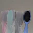 4 Pack Detangling Hair Brush - Air Cushion Detangler Hairbrush with Ultra Soft Bristles for Effortless Tangle Removal For Wet Dry Damaged Curly Fragile Hair for Women Men Boys Girls Adult Kids (Black+Green+Blue+Red)