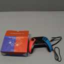 Wireless Switch Controller for Nintendo Switch/Switch 2/Lite/OLED Controller, Switch Controller with a Mouse Touch Feeling on Back Buttons, Extra Switch Pro Controller with Wake-up,Programmable, Turbo Function (Red+Blue)