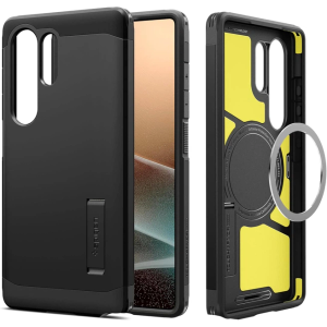 Spigen Tough Armor AI MagFit Case Samsung Galaxy S25 Ultra Black 