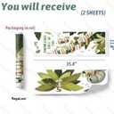 Tree Wall Sticker for Living Room Book Tree with Sloth Wall Decal Stickers Peel and Stick Wall Art Home Decor Wall Stickers for Library Nursery Classroom Preschool Bedroom (Stick on the Right)