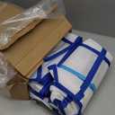 Leinuosen Craft Rolling Cart with Wheels 3.3ft Tall 40 Storage Pockets Portable Movable Art Cart Utility Organizer with Wheels for Classroom School Home Office Student Arts & Craft Supplies