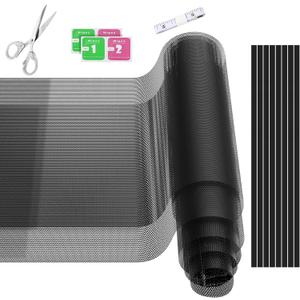 [2Pack] 1200x300mm DIY PC Case Dust Mesh Filter for Computer Case,Vent Dust Filter Cover PVC Case DustProof Filter Cover,PC Mesh Grill with Magnetic Stripe Computer Cooler Fan Dust Filter for PC Case