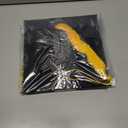 2 x FtyFty Unisex Adult Matte Graduation Cap with Tassel Year Charm (Black)