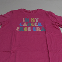 Womens Breast Cancer Shirts Pink Ribbon Cure Breast Cancer Awareness Tshirts Short Sleeve Tops
Pink XXL