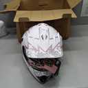 TCMT Youth Dirt Bike Helmet DOT Certified - Kids Full Face Motocross ATV Helmet with Goggles, Gloves and Helmet Bag for Off-Road, BMX, MX, Street Riding (White, S)