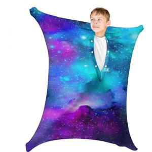 Constellation Sensory Socks - Blue Nebula Sensory Body Sock for Kids - ADHD and Improve Sensory Processing Sox (Large)