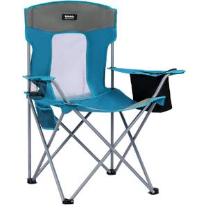 Camping Chairs Portable Folding Lightweight Outdoor Lawn Chair, Blue, Large