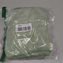 TREELY 100% Cotton Knitted Throw Blanket Couch Cover Blanket(31 x 40 Inches, Light Sage Green)