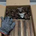 Tikea Plant Stand Indoor Outdoor Hexagonal Plant Stand for Multiple Plants Indoor Large Wooden Plant Shelf 7 Tiered Creative DIY Flowers Stand Rack for Living Room Balcony Patio Window