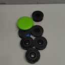 29242/29082 Dual Line String Trimmer Replacement Spool Compatible with Greenworks 21212 and 21272, 27ft 0.065", 7-Pack (6-Line Spool + 1 Cap)