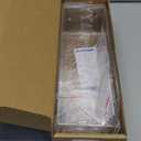 Acrylic Spice Rack Wall Mount-9 Inch, Clear Spice Shelf Storage Holder, 2 Pack Hanging Seasoning Rack Organizer for Cabinet Door, Cupboard or Wall Kitchen (Adhesive or Screw)