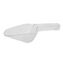 Rubbermaid Commercial Products Plastic Utility Ice Scooper, 6-ounce, Clear, Dishwasher Safe Kitchen Scoop for Weddings/Bar/Ice Bucket/Kitchen/Popcorn