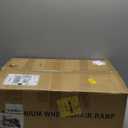 PENSUN 4FT Wheelchair Ramp, 48" L x 29" W Threshold Ramps, Non-Skid Portable Foldable Wheelchair Ramps for Steps, Lightweight with Handle, for Home, Stairs, Doorways, Curbs / 600lbs Capacity (4FT)