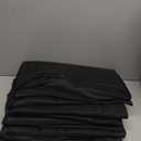 Surmente 132 inch Round Tablecloths -5 Pack Black Round Table Cloths, Polyester Fabric Table Covers for Wedding, Party, Banquet, or Restaurant