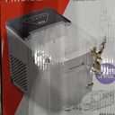 Frigidaire EFIC123-SS Counter Top Maker, Produces 26 pounds Ice per Day, Stainless Steel