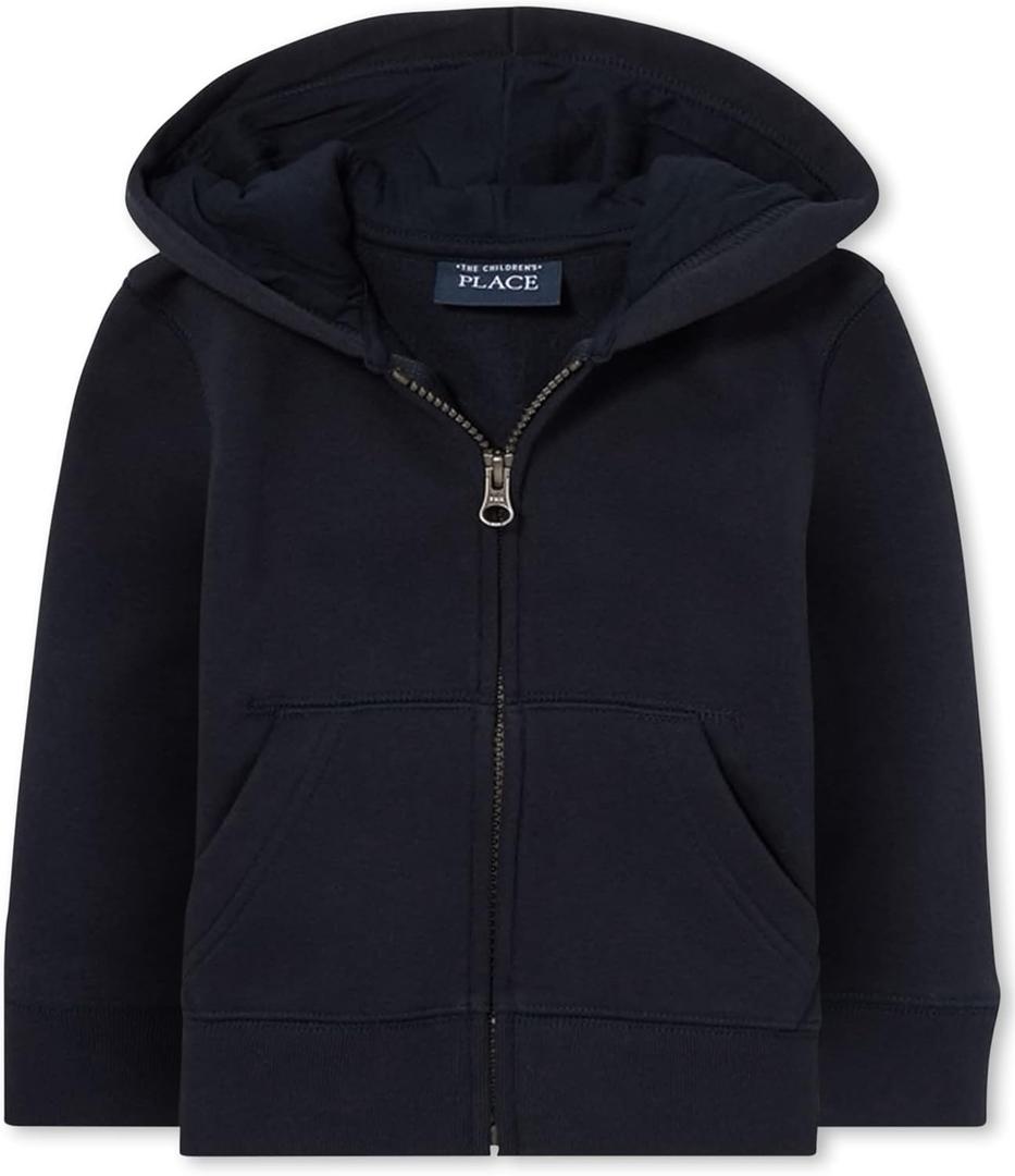The Children's Place And Toddler Zip Up Hoodie (4T, New Navy)