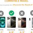 Autumn Collage Pumpkin Witch Halloween Case for iPhone 16 Pro Max, Retro Aesthetic TPU Bumper Cover