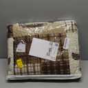 Great Bay Home Lodge Bedspread Twin/Twin XL Size Kid's Quilt Set with 1 Sham. Cabin 2-Piece Reversible All Season Quilt Set. Rustic Quilt Coverlet Bed Set. Redwood Collection.