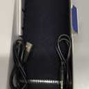 Ortizan Portable Bluetooth Speaker (3nd Gen), Bold 40W Sound with DSP Bass Boost, IPX7 Waterproof, 30Hrs of Playtime, TWS, BT 5.3, Colorful Lights, EQ, USB, Wireless for Home, Outdoor, Party - Black