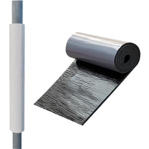 Garage Pole Padding Wrap  Self-Adhesive Basement Pole Padding Protector for Secure and Tight Fit, Ideal for Basketball Pole, Playground Pole, and Garage Pole (99x 16 Inches) Gray