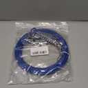 Dog Tie Out Cable Dog Runner Cable with Swivel Hook and Shock Spring Dog Runner Leads for Yard Outdoor and Camping 30FT Tether for Small Large Dogs Up to 500LBS Clear Blue