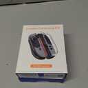 2 x Soft TPU Case, Protective Cover for Dockable Case, Clear PC Face, Ergonomic Grip for Cover with 2 Thumb Grips