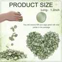 Whaline 600 Pcs Silk Rose Petals Sage Green Flower Petals Artificial Scatter Flowers for Bridal Shower Romantic Night Wedding Aisle Table Centerpieces Reception Tables Decorations