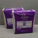 Poise Incontinence & Postpartum Pads for Bladder Leaks, 7 Drop Ultra Absorbency, Long Length, 78 Count 