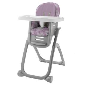 Graco DuoDiner DLX Highchair, 6 Stages of Use  Infant to Baby High Chair, Infant to Toddler Booster Seat, Youth Stool, 5 Adjustable Height Positions, Lilac Mod