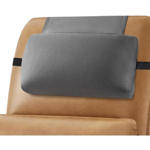 Head Recliner Pillow Adjustable Shredded Memory Foam Headrest Pillows for Recliner Chairs,Non-Slip Velvet Cushion for Pain Relief Neck Support Pillow for Travel Home Sofa Armchair with Zipper Cover
