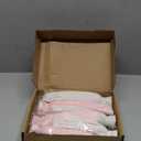 Crepe Paper Flowers Decoration for Wall, Flowers for Wedding Decor,Flower Backdrop Decor,Baby Shower,Birthday Party,Photo Backdrop,Archway Decor, Nursery Wall Decor (White+Pink ;Set/6)