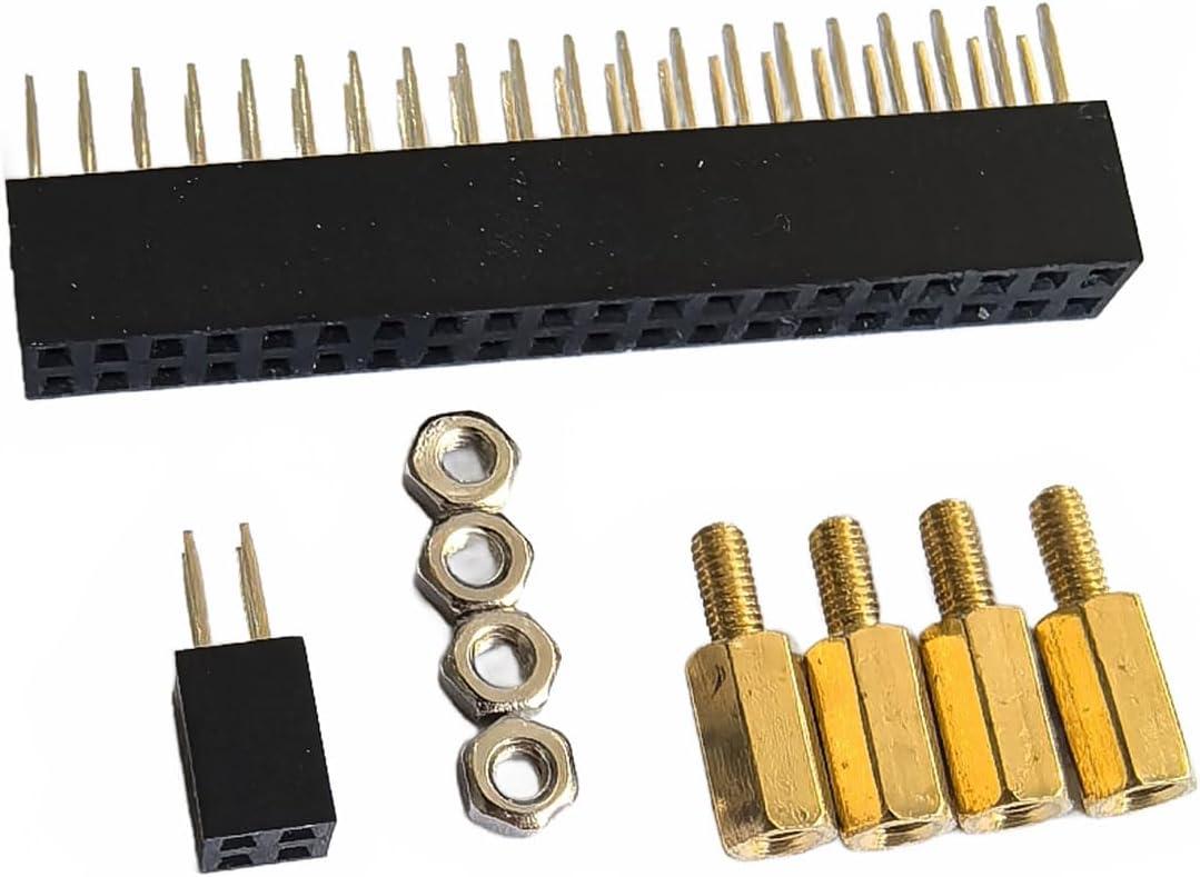 8.5mm GPIO and PoE Pin Header Height Increaser Extender for Raspberry Pi 5 4B 3B+ 3B (Pack of 5)