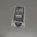 for iPhone 14 Case Glitter Clear Paw Love Heart Compatible with MagSafe, Strong Magnetic Full Camera Lens Protection Soft Slim Thin Cute Bling Phone Case - Black